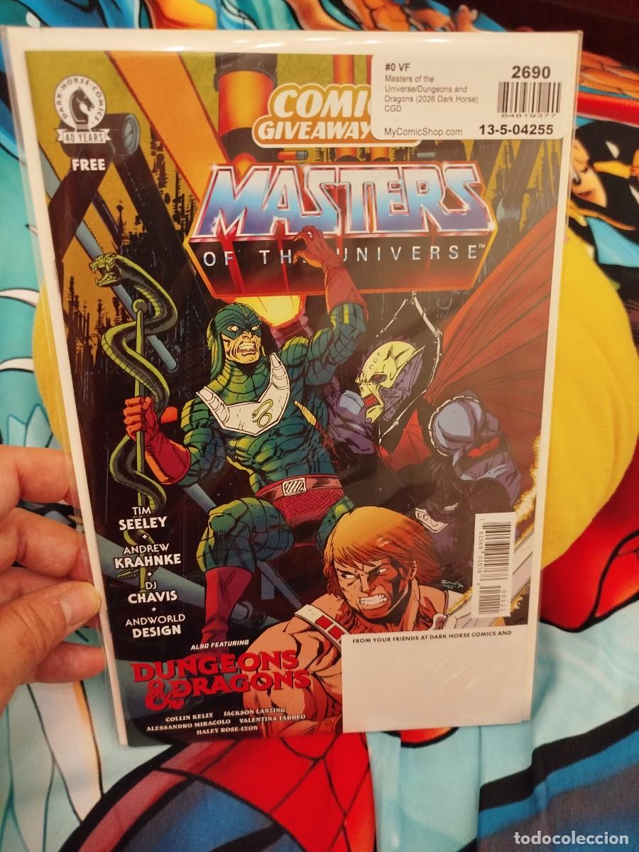 C&oacute;mics: Masters of the Universe / Dungeons and dragons FCBD 2026 USA