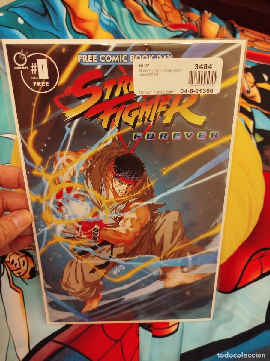 C&oacute;mics: Street Fighter forever. FCBD 2026 USA