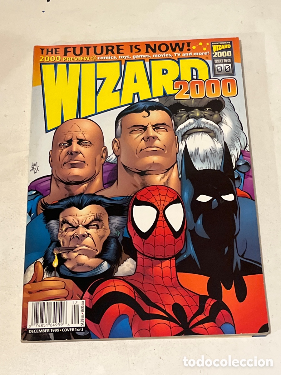 C&oacute;mics: Revista de Comics en ingl&eacute;s Wizard December 1999