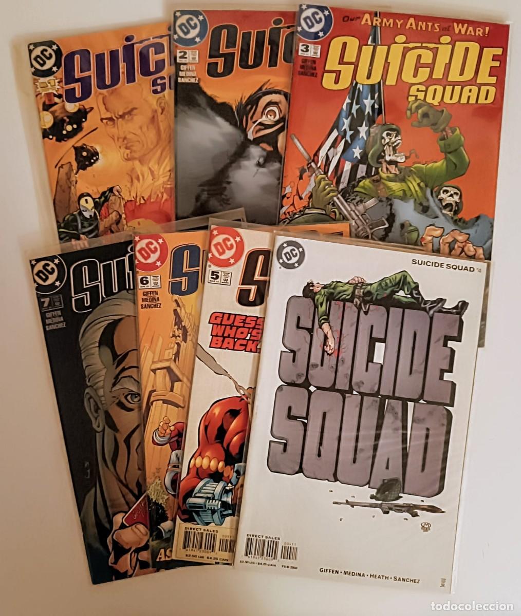 C&oacute;mics: Lote Suicide Squad Vol. 2 (2001) #1 al #7 Correlativos - Keith Giffen - MINT