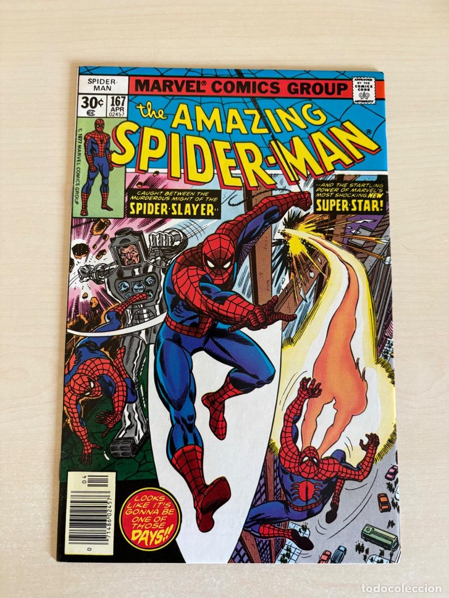 C&oacute;mics: The Amazing Spider-Man #167 (Marvel Comics USA, 1977)