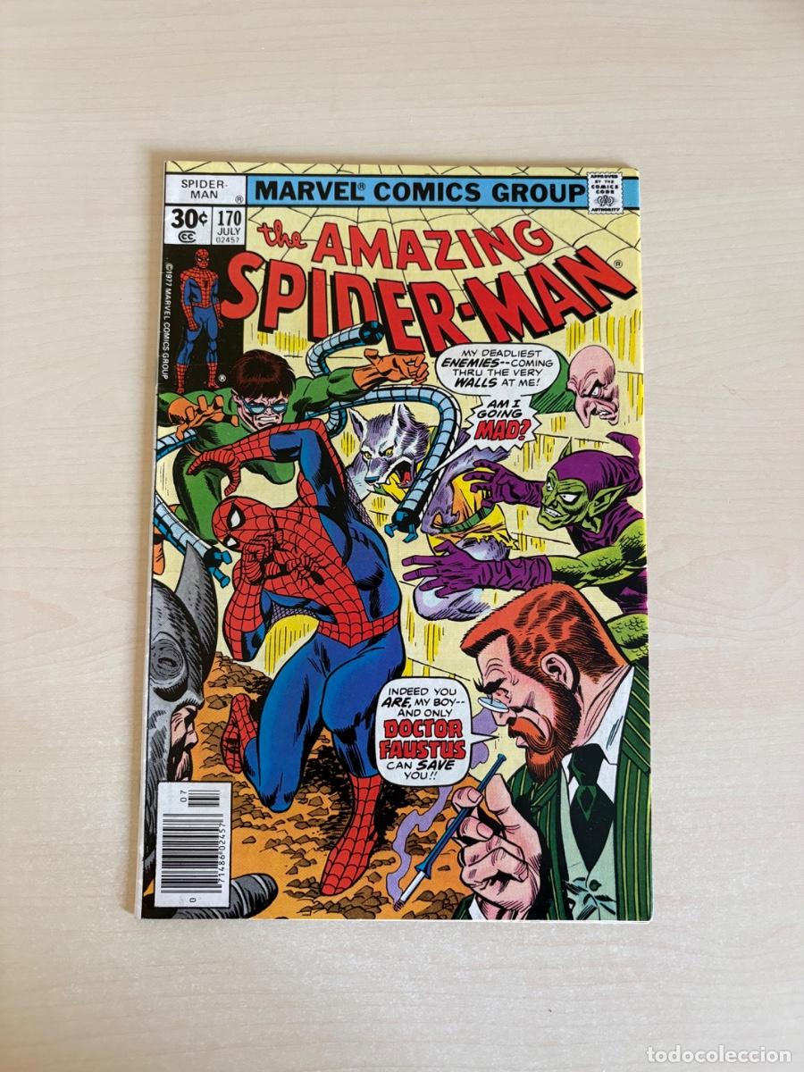 C&oacute;mics: The Amazing Spider-Man #170 (Marvel Comics USA, 1977)