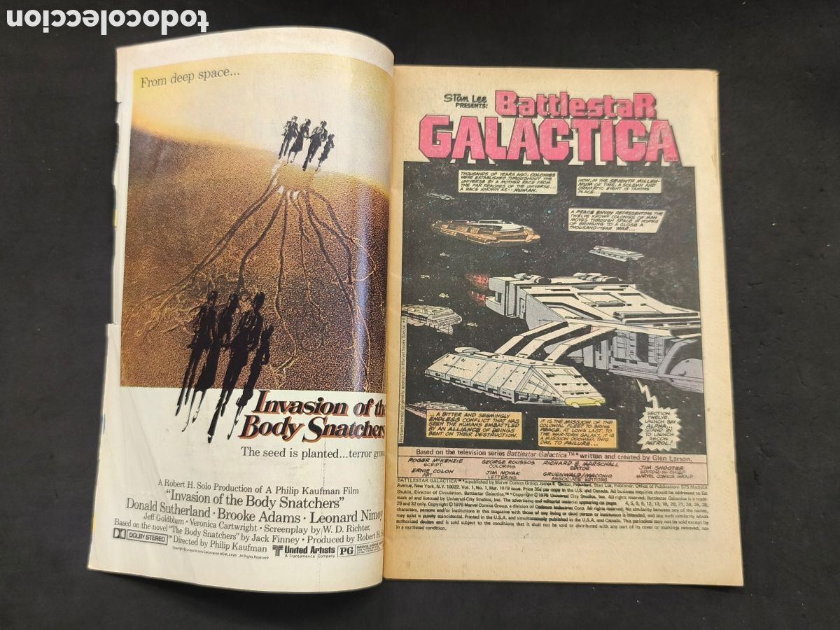 C&oacute;mics: Marvel Battlestar Gal&aacute;ctica N.1. U.S.A - Foto 2