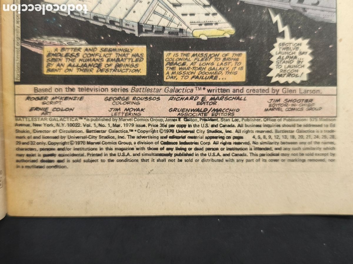C&oacute;mics: Marvel Battlestar Gal&aacute;ctica N.1. U.S.A - Foto 3