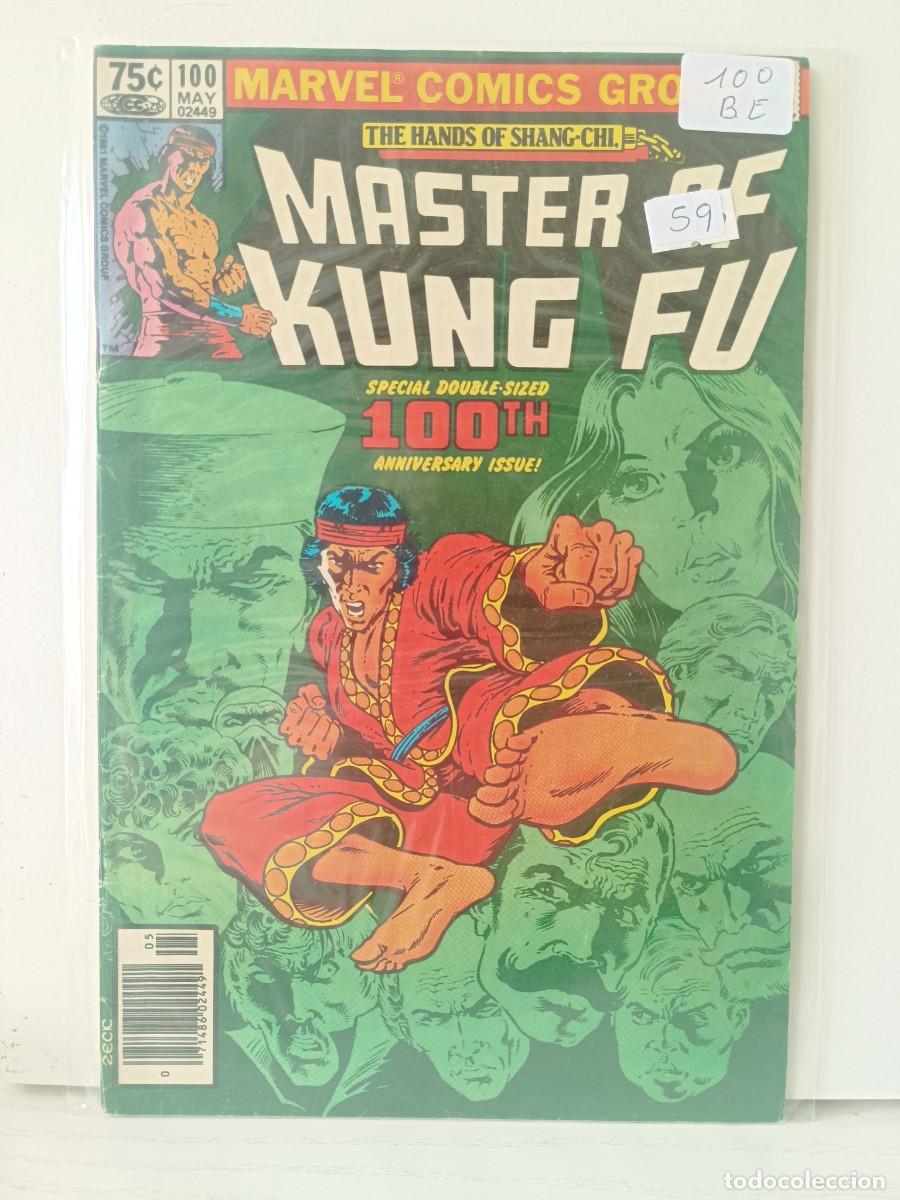 C&oacute;mics: THE HANDS OF SHANG-CHI MASTER OF KUNG-FU #100 USA BUEN ESTADO LA PEGATINA ESTA SOBRE EL PLASTICO