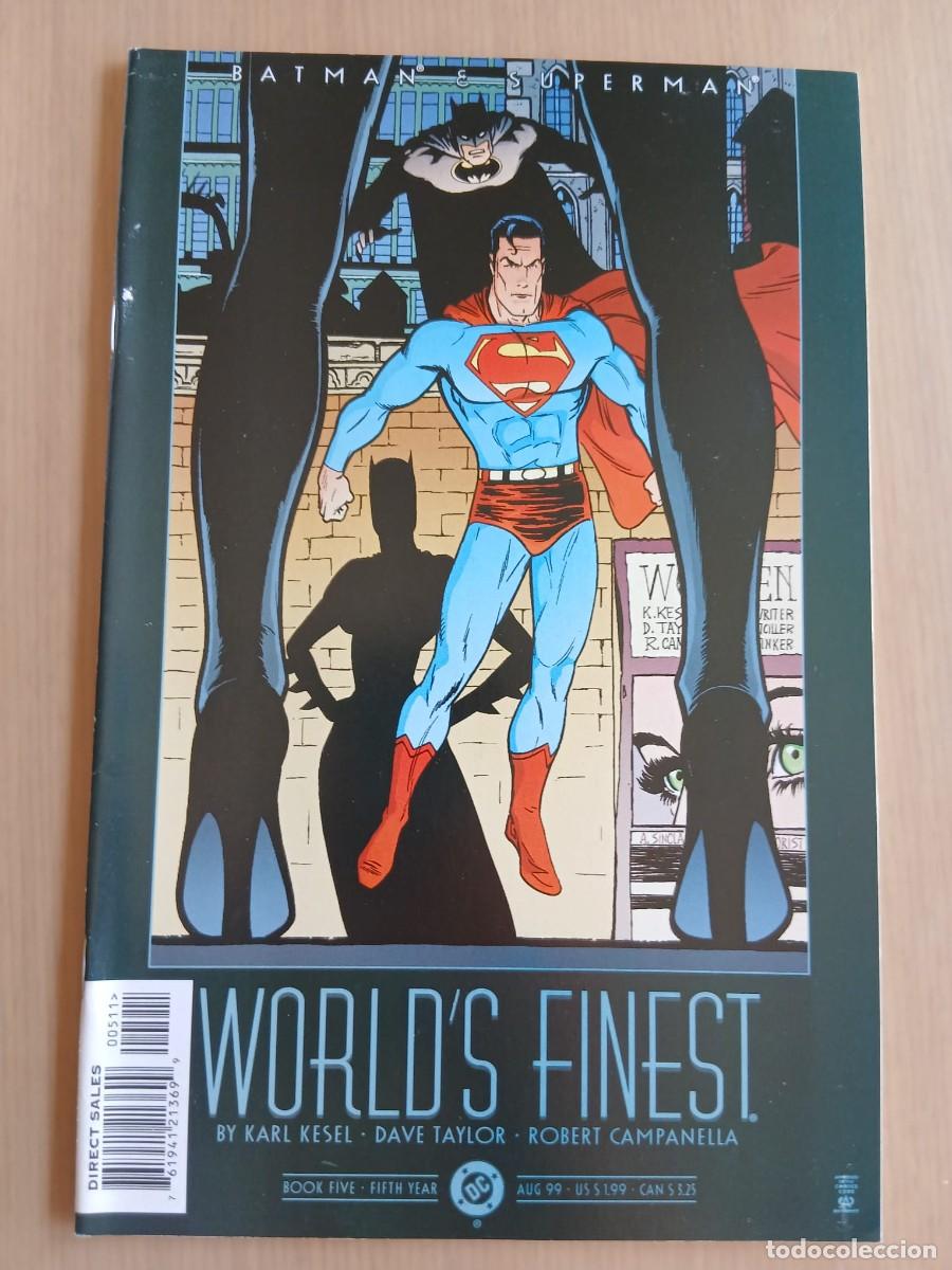 C&oacute;mics: Worlds finest book five estado muy bueno