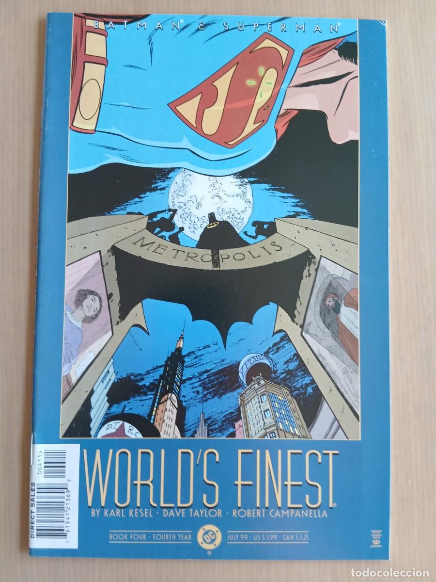 C&oacute;mics: Worlds finest book four estado muy bueno