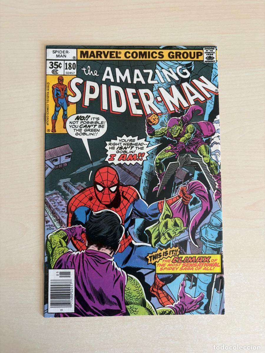 C&oacute;mics: The Amazing Spider-Man #180 (Marvel Comics USA, 1978)