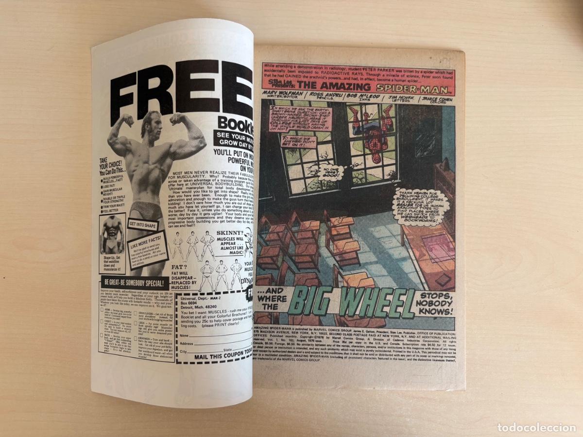 C&oacute;mics: The Amazing Spider-Man #183 (Marvel Comics USA, 1978) - Foto 3