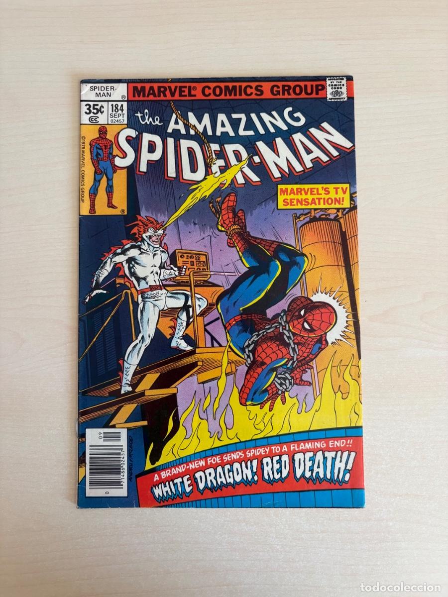 C&oacute;mics: The Amazing Spider-Man #184 (Marvel Comics USA, 1978)