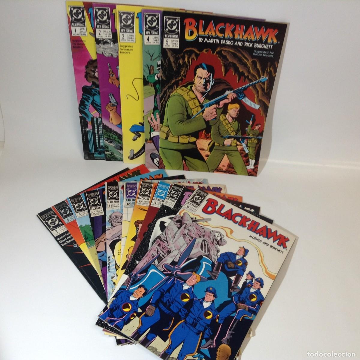 C&oacute;mics: LOTE BLACKHAWK: N&ordm; 1, 2, 3, 4, 5, 7, 8, 9, 11, 14, 15 Y 16 *DC COMICS* NUEVOS. EN INGLES