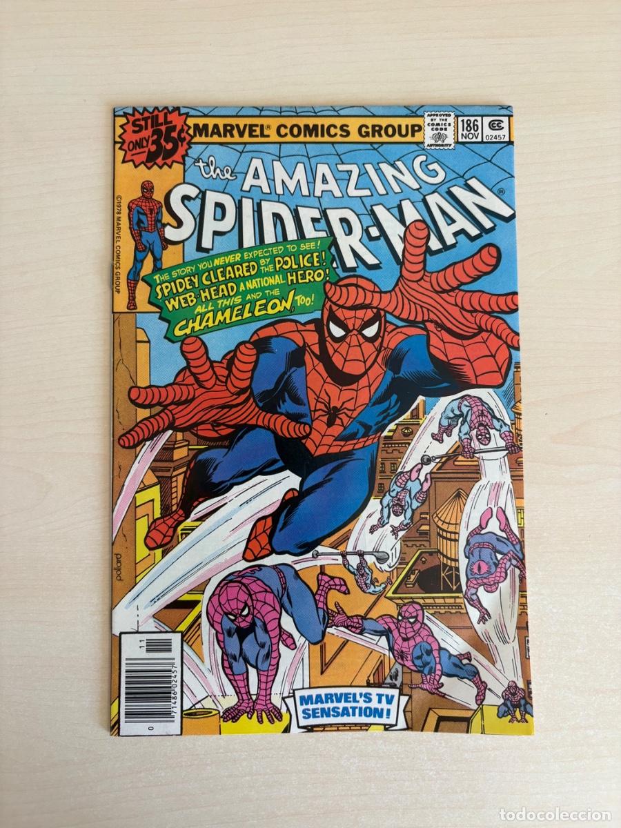 C&oacute;mics: The Amazing Spider-Man #186 (Marvel Comics USA, 1978)