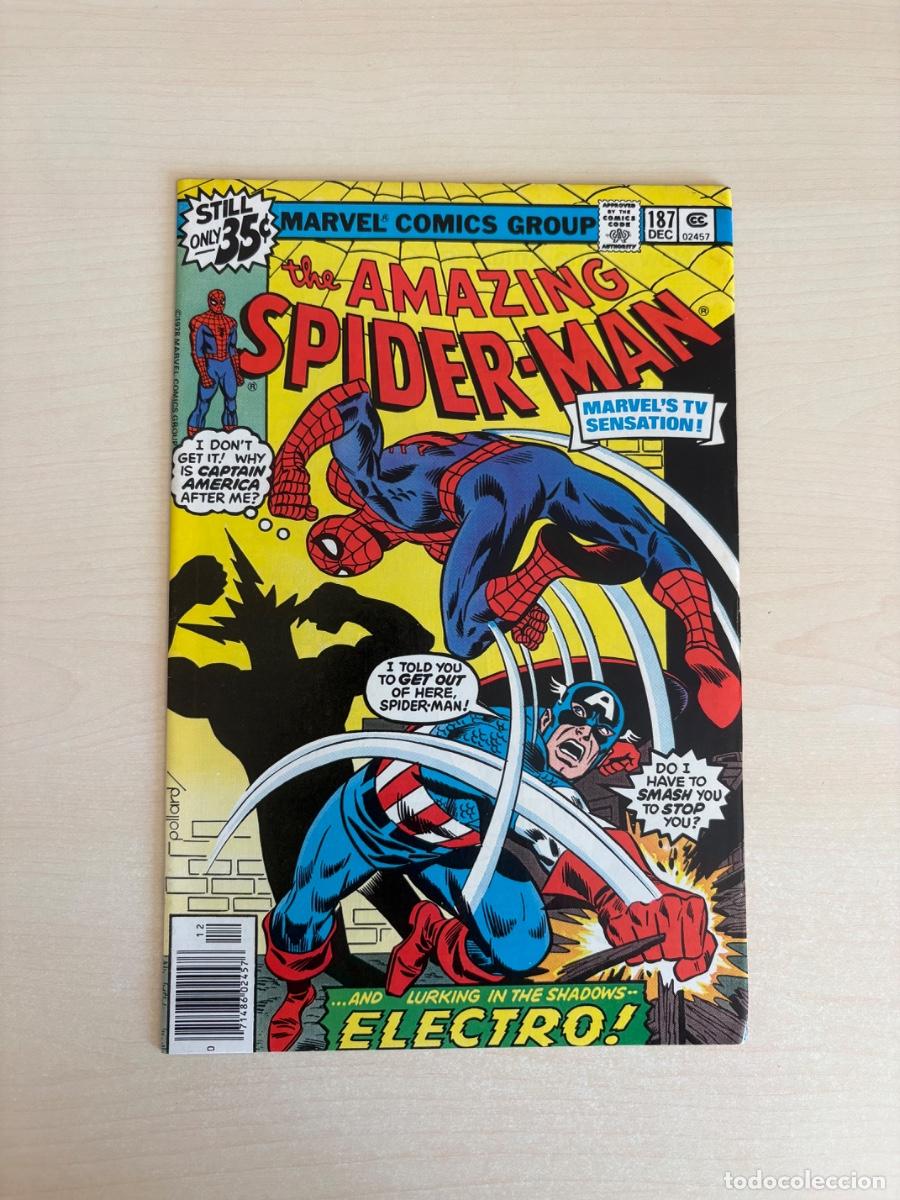 C&oacute;mics: The Amazing Spider-Man #187 (Marvel Comics USA, 1978)