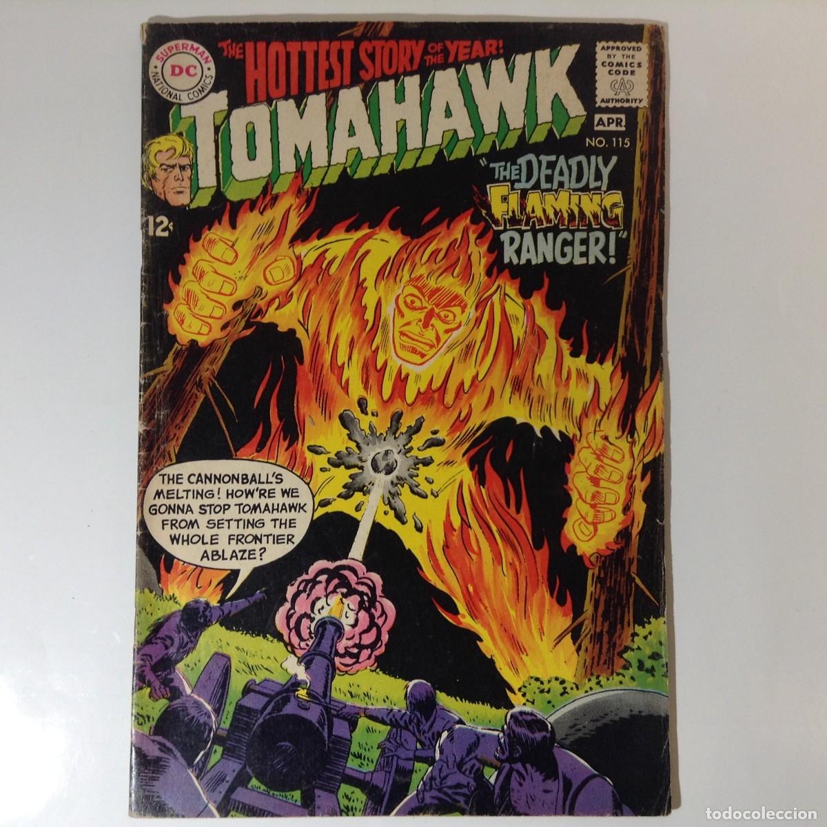 C&oacute;mics: TOMAHAWK - N&ordm; 115 - MARZO/ABRIL 1968 - Bob Brown **NATIONAL COMICS DC**