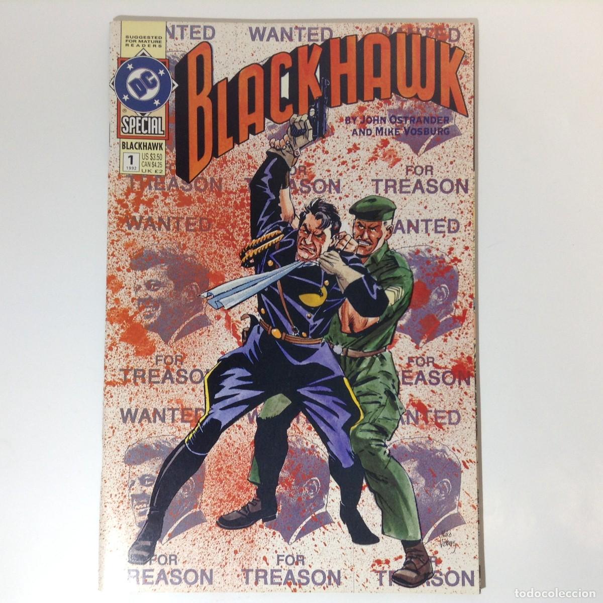 C&oacute;mics: BLACKHAWK SPECIAL N&ordm; 1 1992 DC COMICS. EN INGLES - Foto 1