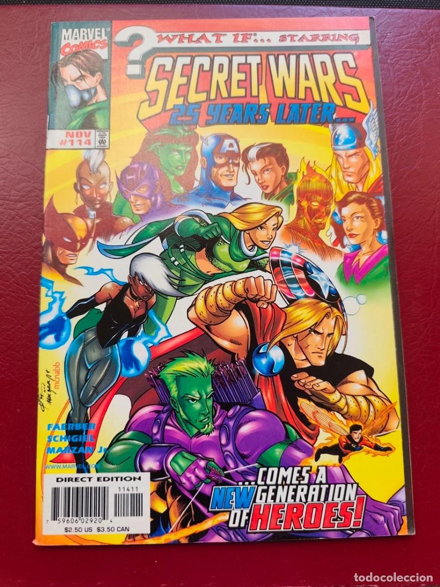 C&oacute;mics: What-If 114 USA &uacute;ltimo de la 2&ordf; serie, low print. VFN