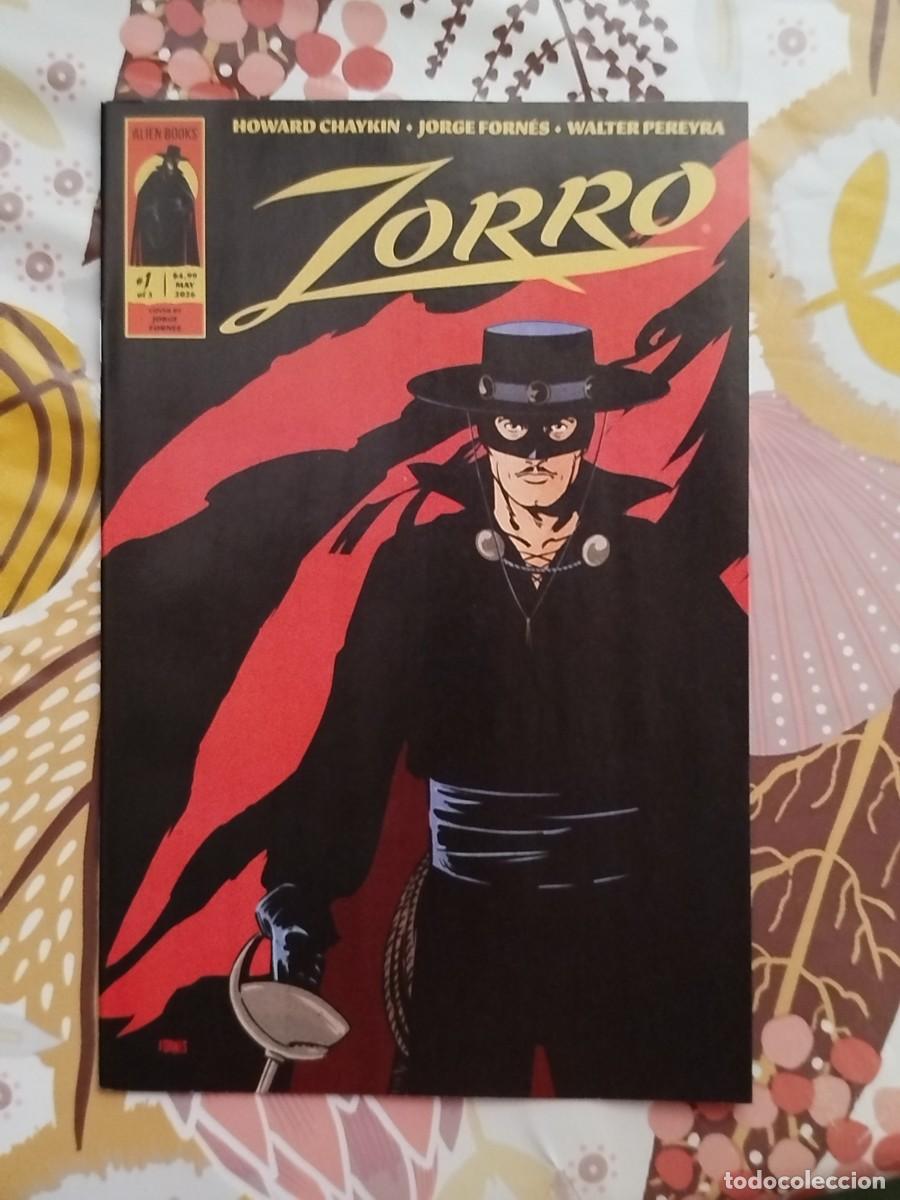 C&oacute;mics: El Zorro n&uacute;mero 1 usa.