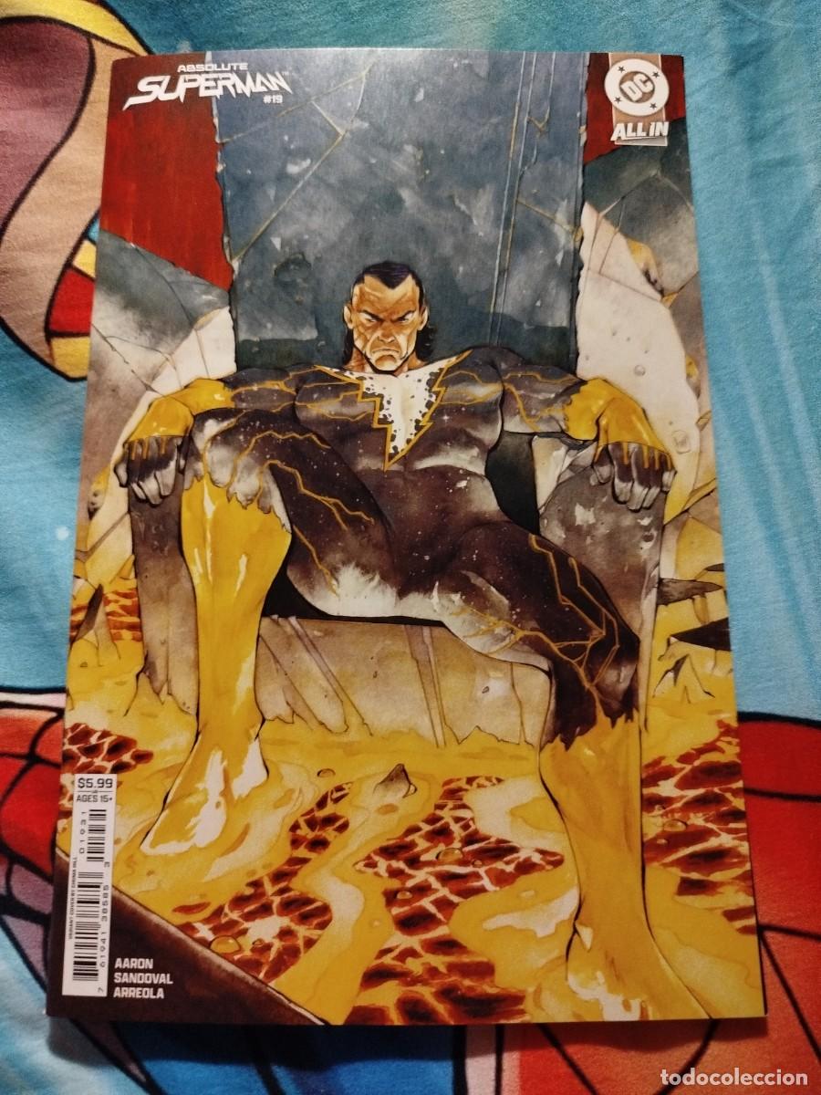 C&oacute;mics: Absolute Superman 19 usa. Variant cover Chuma Hill