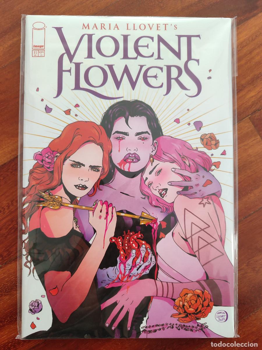 C&oacute;mics: VIOLENT FLOWERS #1-4 (IMAGE, 2024) - Foto 1