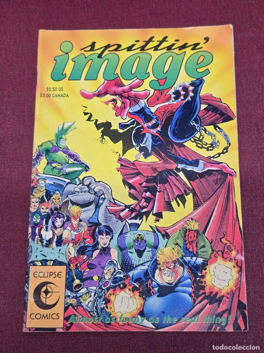 C&oacute;mics: C&oacute;mic Spittin' Image #1 1992. Eclipse C&oacute;mics. Edici&oacute;n Americana (En Ingl&eacute;s)