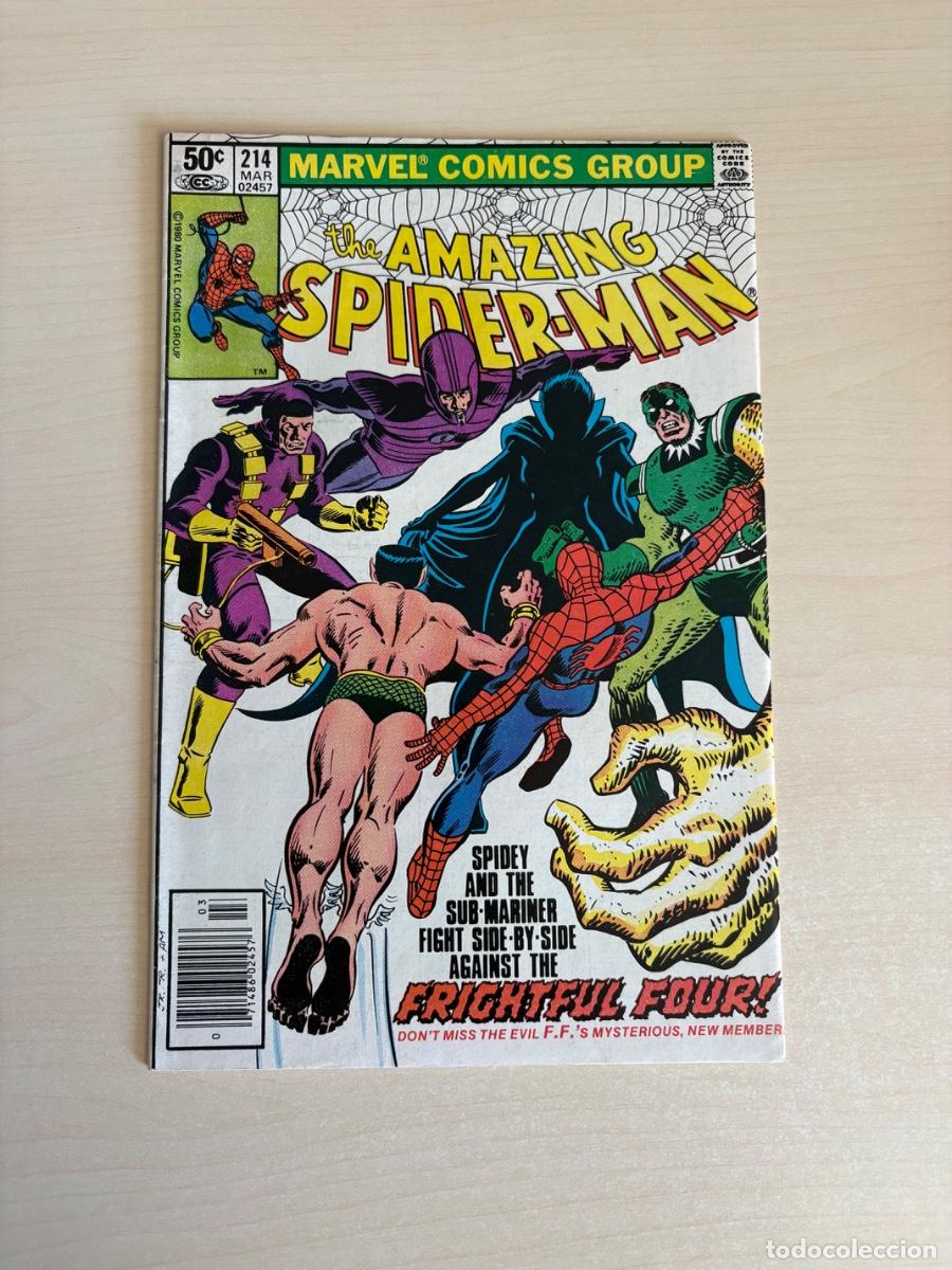 C&oacute;mics: The Amazing Spider-Man #214 (Marvel Comics USA, 1981)