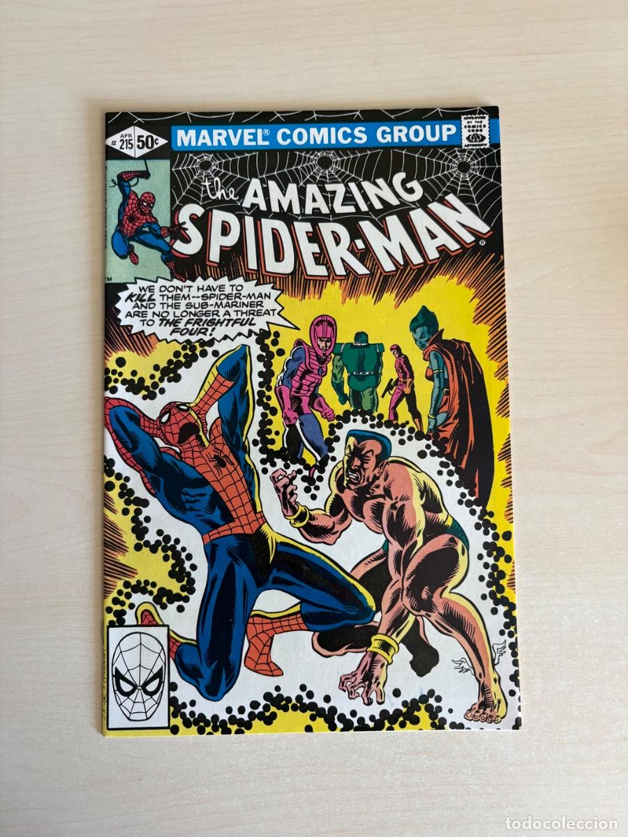 C&oacute;mics: The Amazing Spider-Man #215 (Marvel Comics USA, 1981)