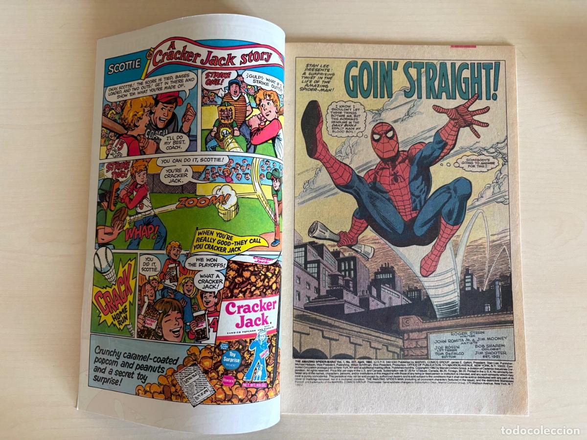 C&oacute;mics: The Amazing Spider-Man #227 (Marvel Comics USA, 1982) - Foto 2