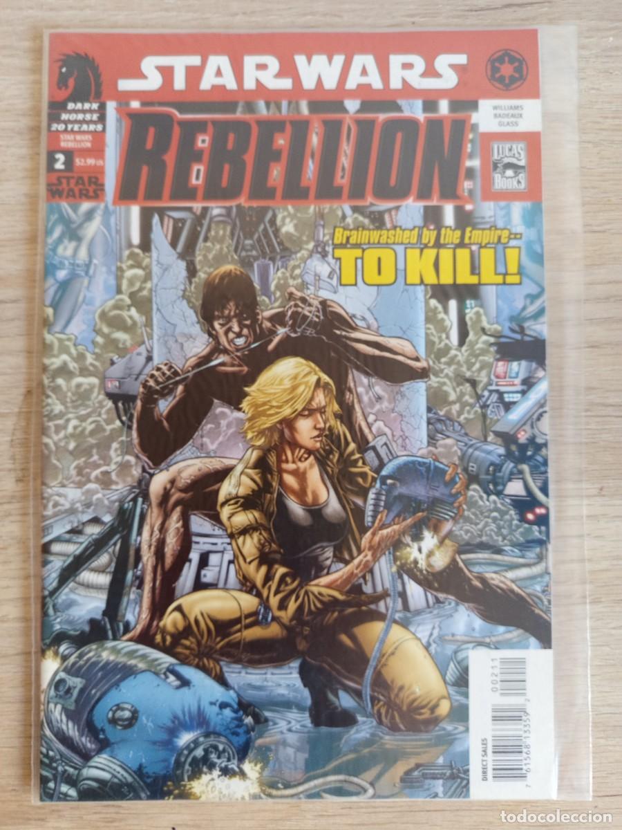 C&oacute;mics: STAR WARS 2 REBELLION DARK HORSE