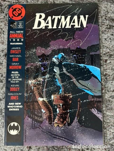 C&oacute;mics: BATMAN ANNUAL N&ordm; 13 (1989). ORIGINAL DC. MUY BUEN ESTADO