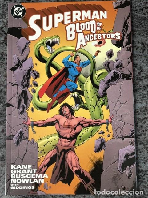 C&oacute;mics: SUPERMAN : BLOOD OF MY ANCESTORS. ORIGINAL DC, 2003. TOMO UNICO FORMATO PRESTIGE 48 PAGS