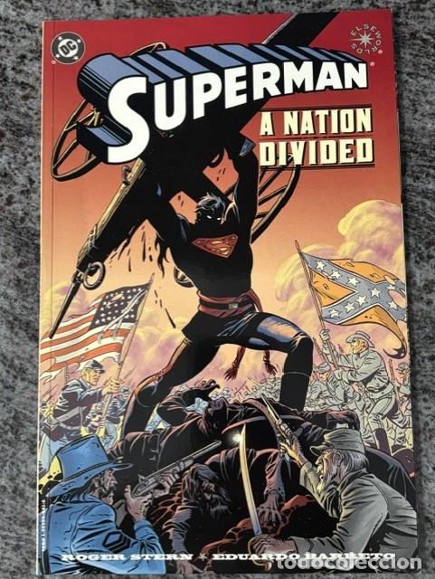 C&oacute;mics: SUPERMAN : A NATION DIVIDED. ORIGINAL DC, 1999. TOMO UNICO FORMATO PRESTIGE