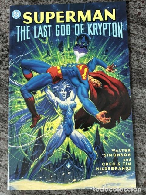 C&oacute;mics: SUPERMAN : THE LAST GOD OF KRYPTON. ORIGINAL DC, 1999. TOMO UNICO FORMATO PRESTIGE
