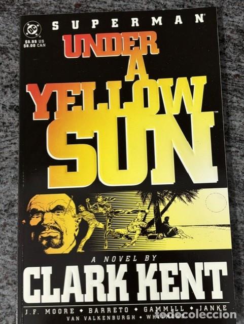 C&oacute;mics: SUPERMAN : UNDER A YELLOW SUN. ORIGINAL DC, 1994. TOMO UNICO FORMATO PRESTIGE 64 PAGS