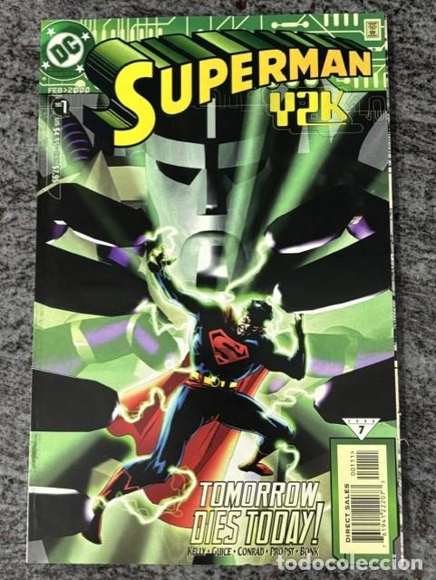 C&oacute;mics: SUPERMAN Y2K. ORIGINAL DC, FEBRERO 2000. TOMO UNICO FORMATO ANUAL (TAPA BLANDA CON LOMO)