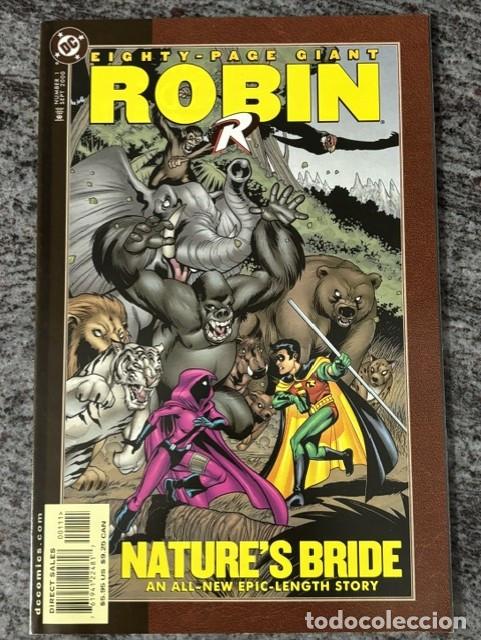 C&oacute;mics: EIGHTY PAGE GIANT : ROBIN : NATURE&acute;S BRIDE N&ordm; 1 (SEPT 2000). ORIGINAL DC. CASI NUEVO