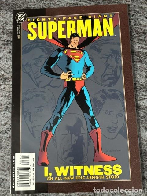 C&oacute;mics: EIGHTY PAGE GIANT : SUPERMAN : I, WITNESS N&ordm; 3 (NOV 2000). ORIGINAL DC. CASI NUEVO