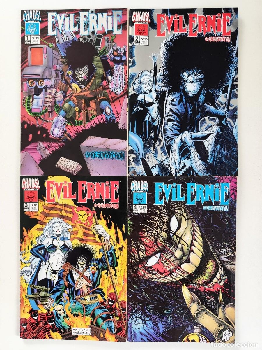 C&oacute;mics: EVIL ERNIE: The Resurrection #1-4 (Brian Pulido, Steven Hughes) COMPLETA ~ Chaos! (1993)
