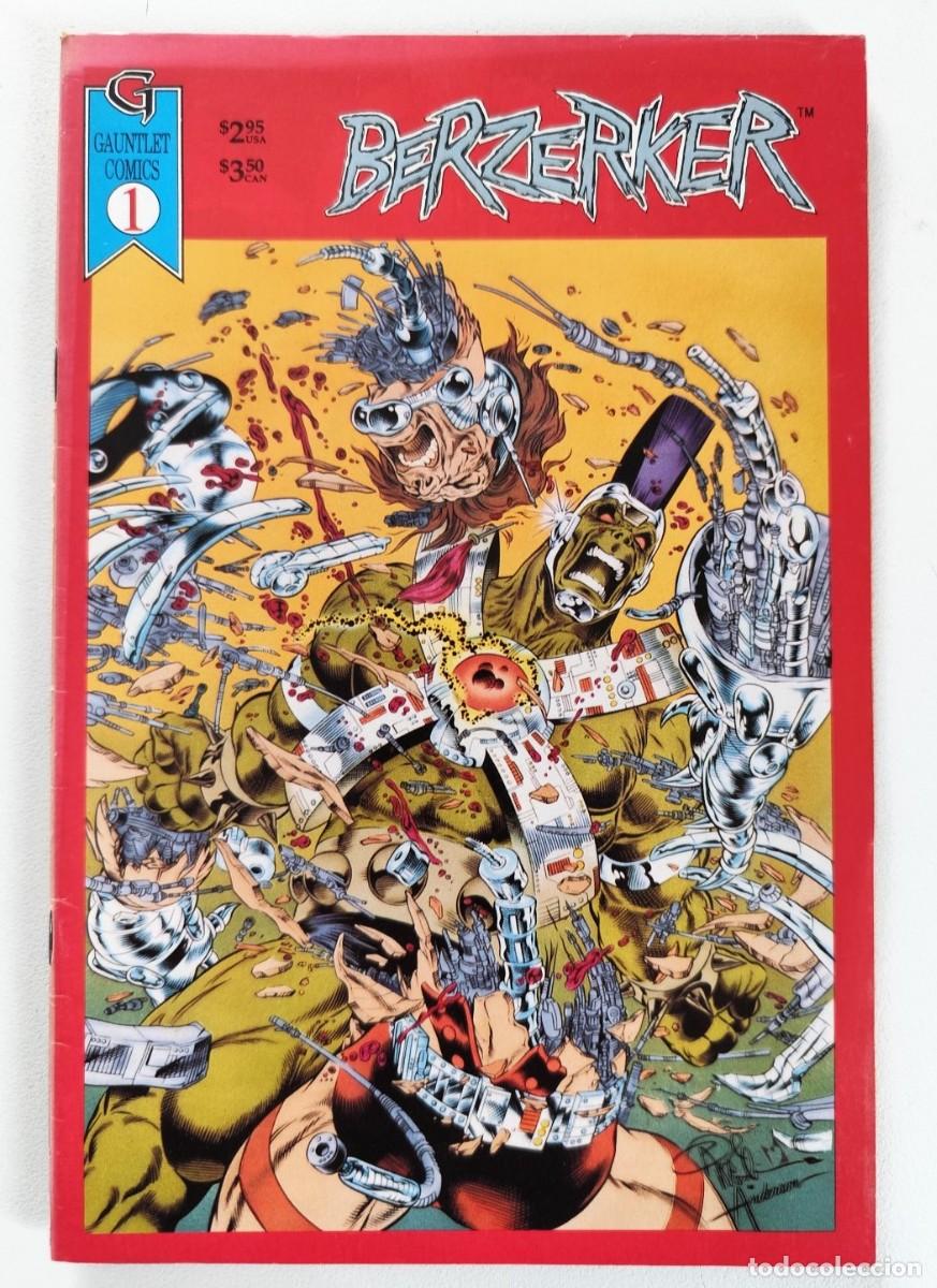 C&oacute;mics: Berzerker #1 (Gary Carlson, Angel Medina, Steve Adams) ~ Gauntlet (1993)