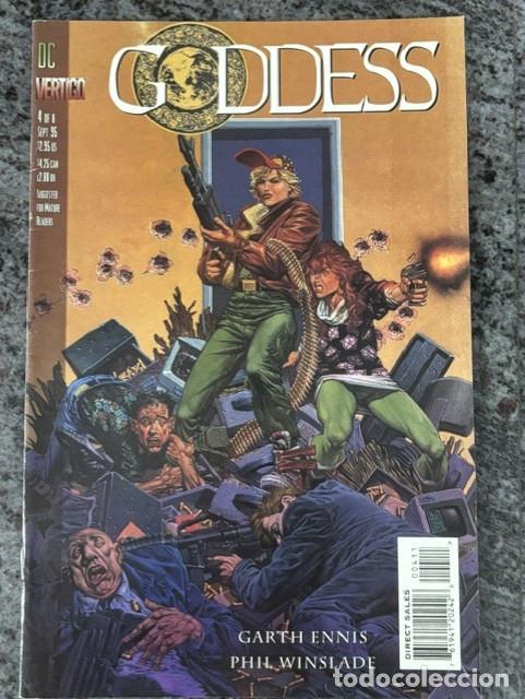 C&oacute;mics: GODDESS N&ordm; 4 (DE 8). ORIGINAL DC VERTIGO (SEPT 1995). GARTH ENNIS