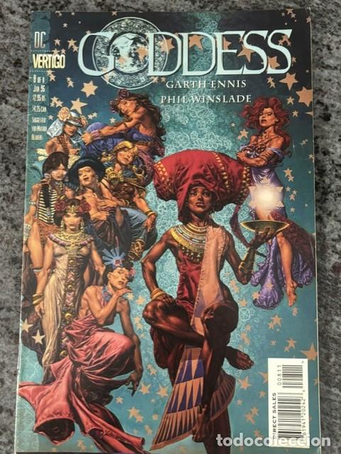 C&oacute;mics: GODDESS N&ordm; 8 (DE 8). ORIGINAL DC VERTIGO (ENERO 1996). GARTH ENNIS