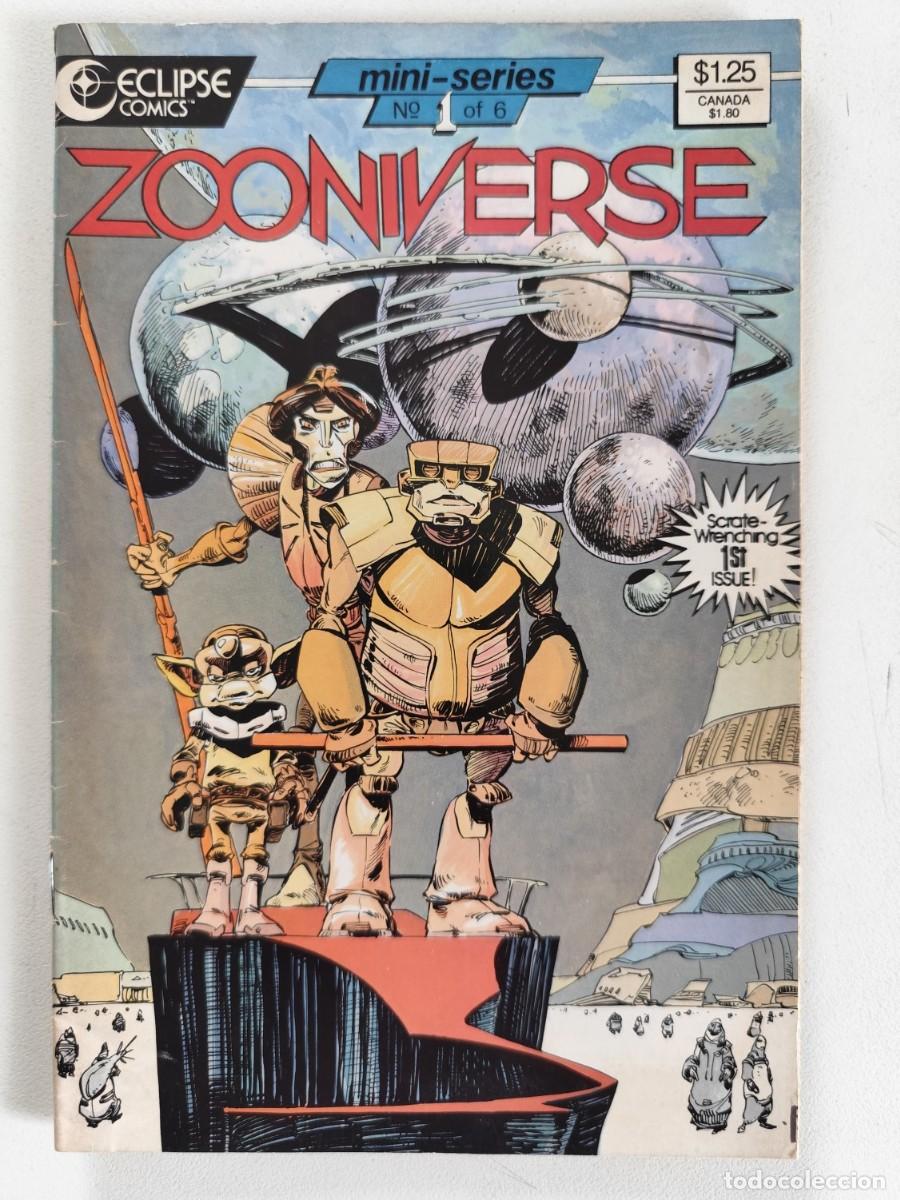 C&oacute;mics: ZOONIVERSE # 1-2-3 (Fil Barlow) ~ Eclipse (1986) - Foto 3