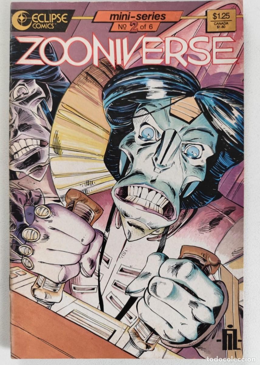 C&oacute;mics: ZOONIVERSE # 1-2-3 (Fil Barlow) ~ Eclipse (1986) - Foto 6