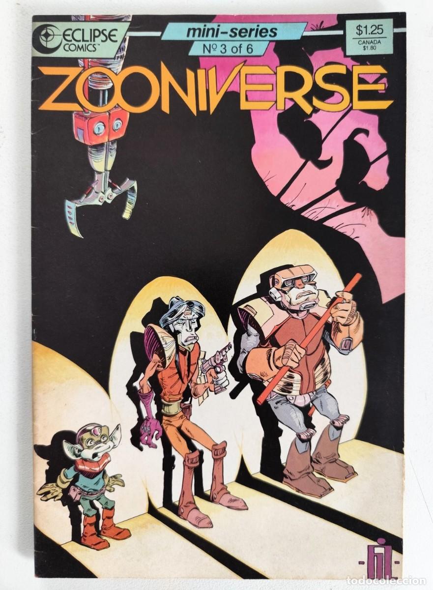 C&oacute;mics: ZOONIVERSE # 1-2-3 (Fil Barlow) ~ Eclipse (1986) - Foto 9