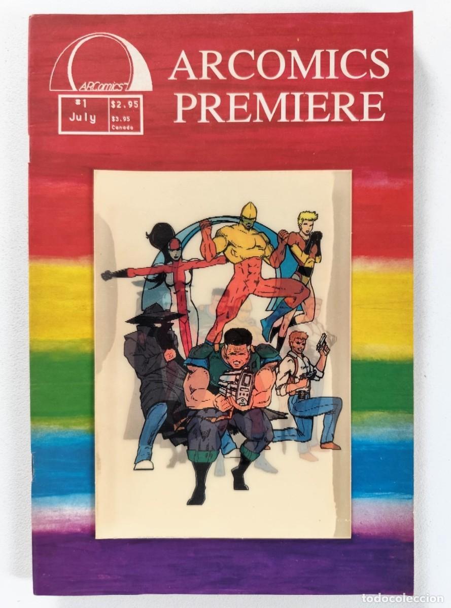 C&oacute;mics: Arcomics Premiere Issue # 1 (Terrance Henry, Ralph Lumley) ~ Arcomics (1993) *Lenticular cover*