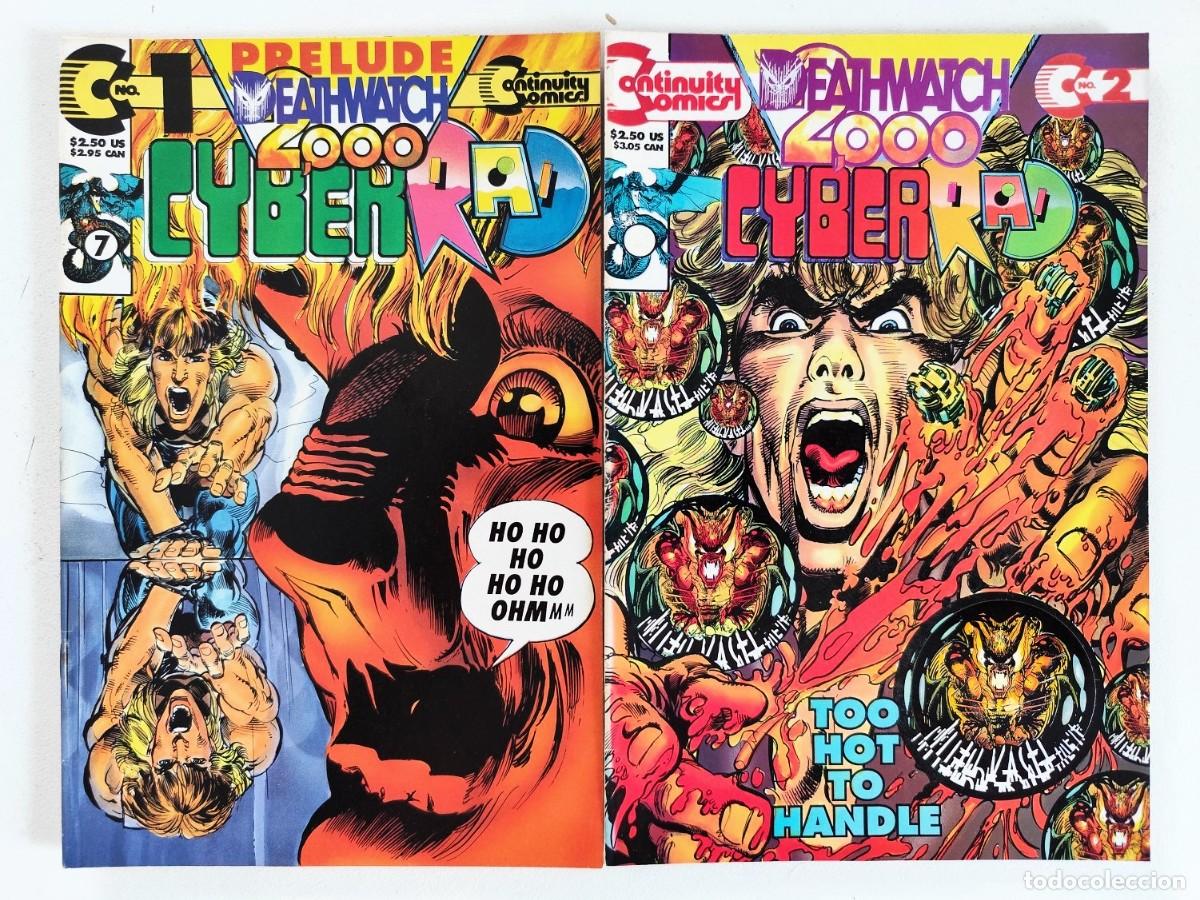 C&oacute;mics: CyberRad Vol.3 # 1-2 (Neal Adams, Peter Stone, Richard Bennett) COMPLETA ~ Continuity (1993)