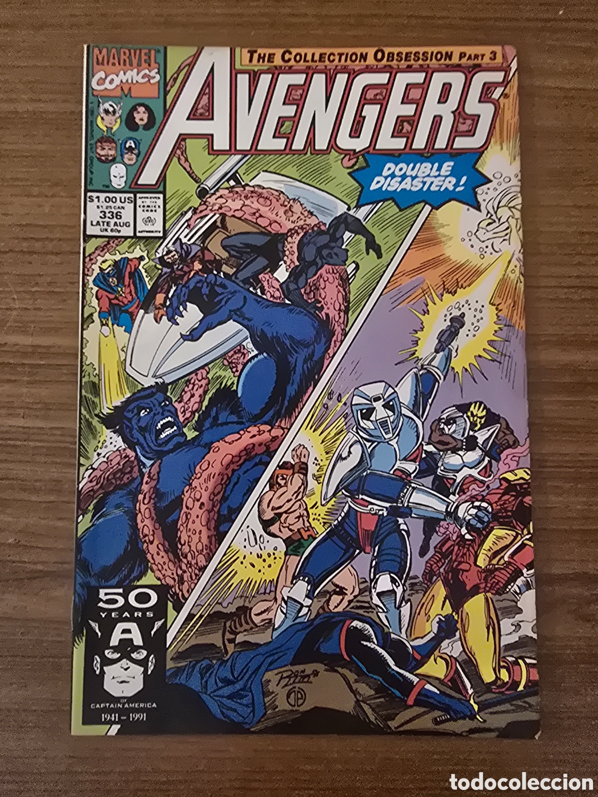 C&oacute;mics: AVENGERS,THE COLLECTION OBSESSION PARTE 3,NUMERO 336,(MARVEL COMICS) - Foto 1