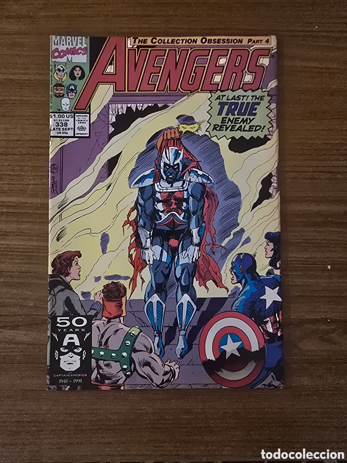 C&oacute;mics: AVENGERS,THE COLLECTION OBSESSION PARTE 4,NUMERO 338,(MARVEL COMICS) - Foto 1