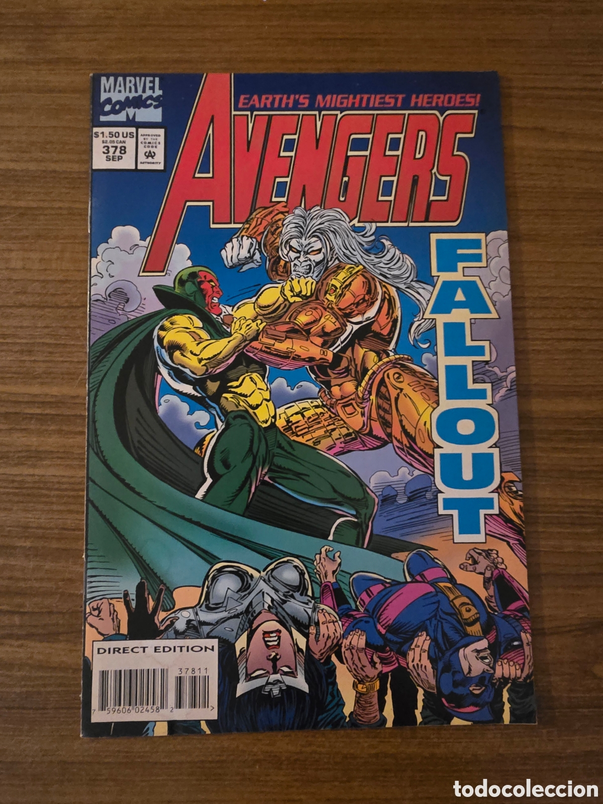 C&oacute;mics: AVENGERS,NUMERO 378,(MARVEL COMICS) - Foto 1
