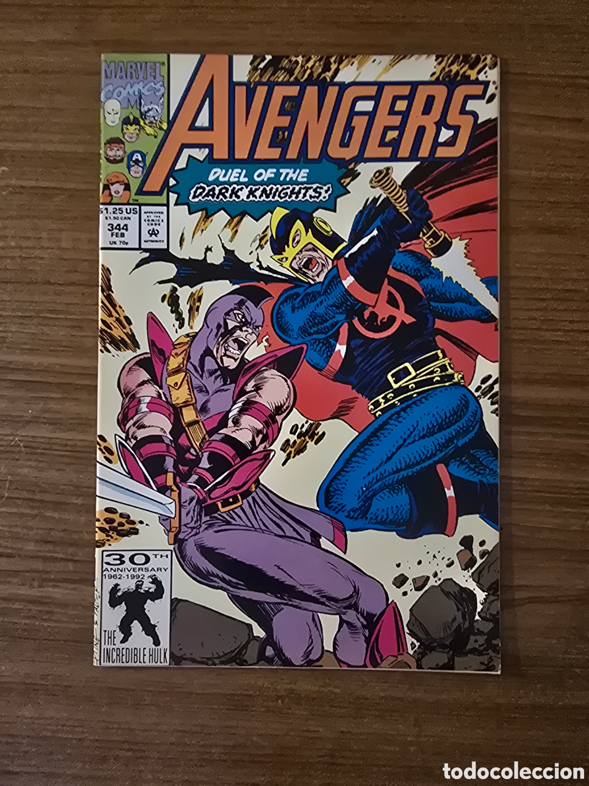 C&oacute;mics: AVENGERS,NUMERO 344,(MARVEL COMICS) - Foto 1