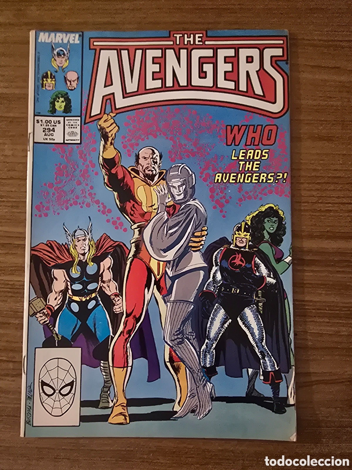 C&oacute;mics: THE AVENGERS,NUMERO 294,(MARVEL COMICS) - Foto 1